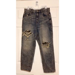 American Eagle- Curvy Mom Jean, Distressed Size 12